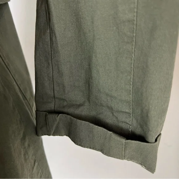 LOVE TREE OLIVE GREEN UTILITY JACKET SZ M - Picture 7 of 15